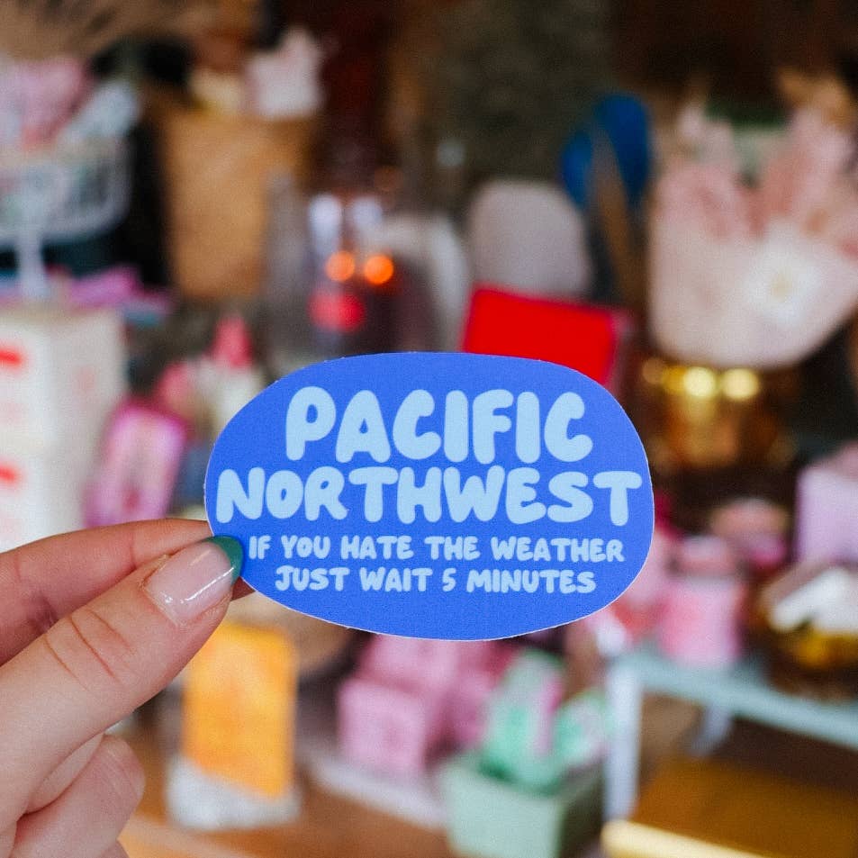 Pacific Northwest Weather Sticker