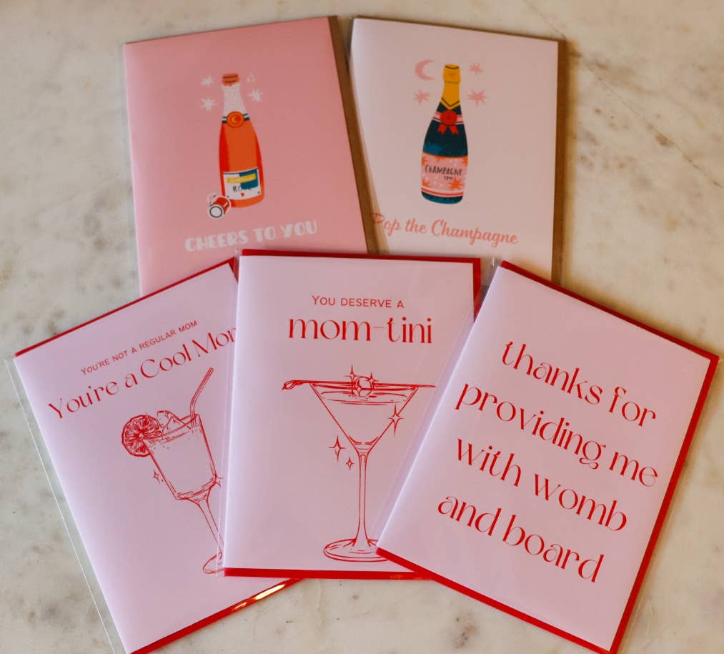 Thanks For The Womb and Board - Blank Mother’s Day Card