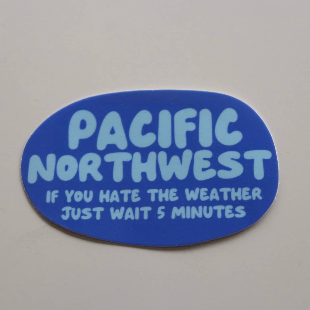 Pacific Northwest Weather Sticker