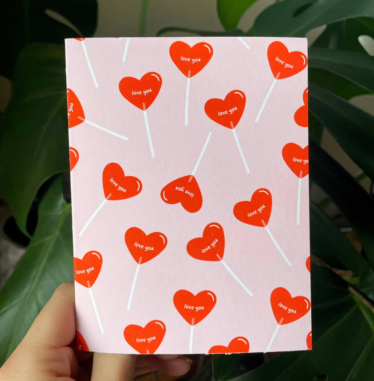 I love You - Candy Hearts - Valentine’s Day Card