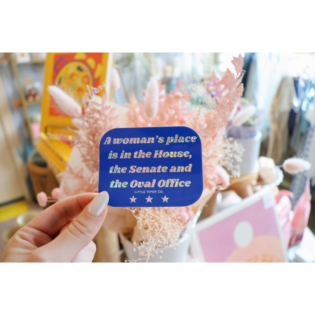 A Woman’s Place Sticker