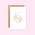 You’re My Favorite Pisces - Zodiac Astrology Card