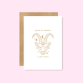 You’re My Favorite Capricorn - Zodiac Astrology Card